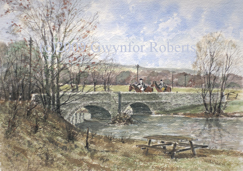 Paintings of Michaelstone, County of Caerphilly, Wales