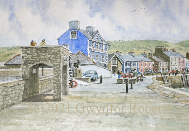 Painting of West Wales-Aberaeron