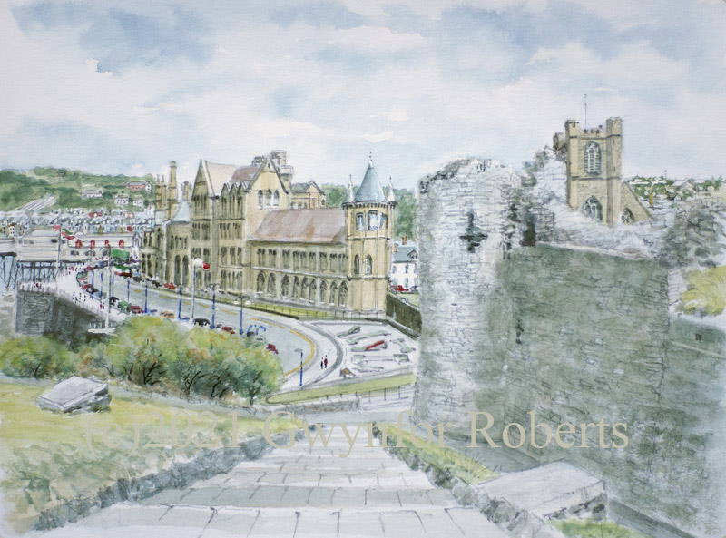 Painting of Aberystwyth