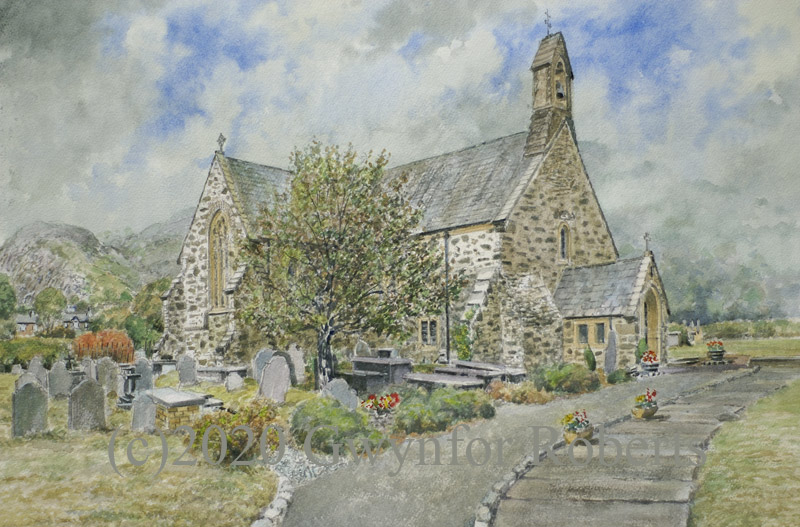 The Church of Saint Marys at Beddgelert