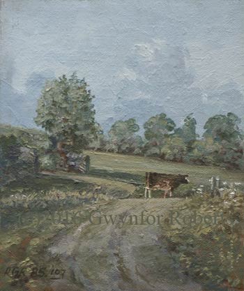 Cwmdy lane, Cwmdu Farm, Maesycwmmer