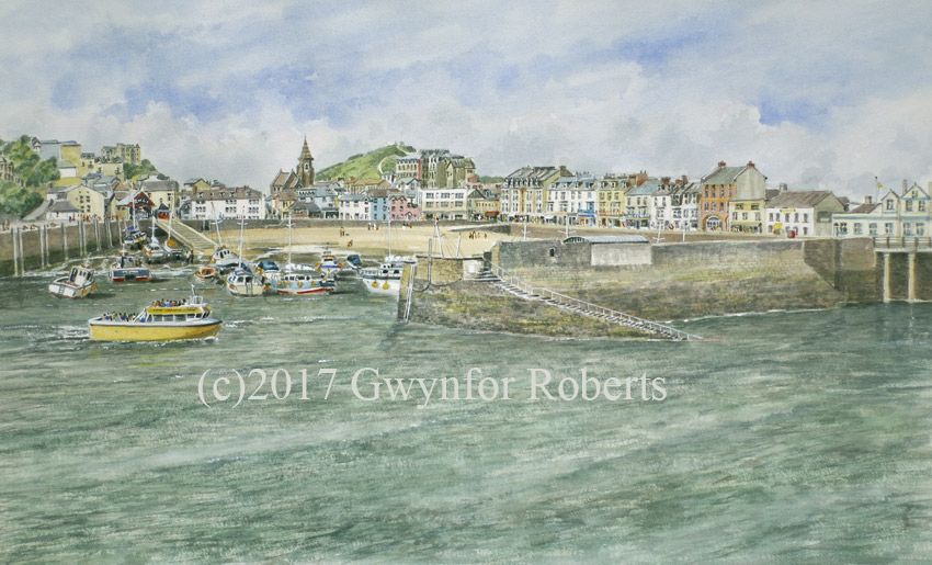 Painting of Ilfracombe Harbour