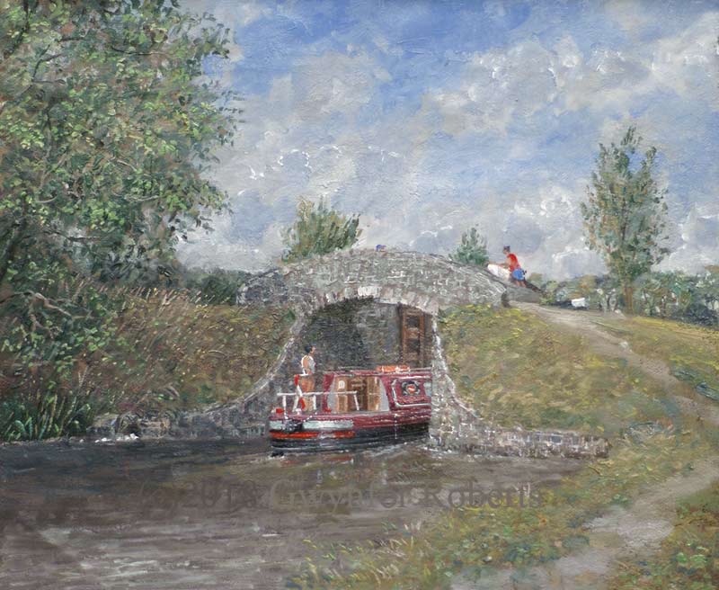 Lock 64 on the Brecon to Monouthshire Canal