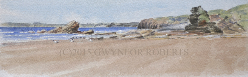 Saint Brides bay, West Wales.