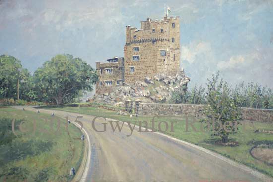 Roch Castle, Pembrokeshire, West Wales.