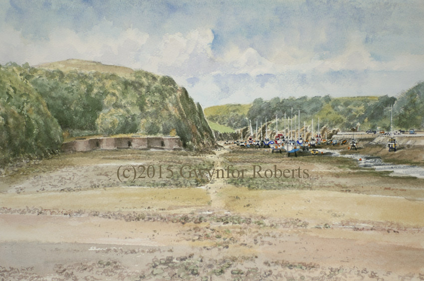 Solva Harbour, Pembrokeshire, West Wales.