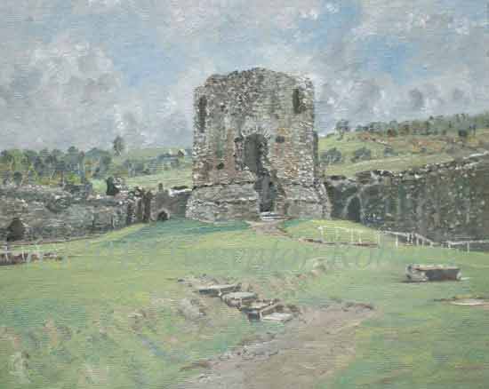 Paintings of Skenfrith Castle