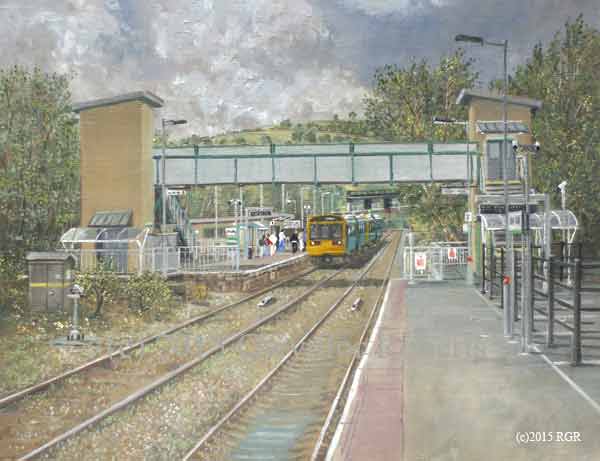 Railway stations of Wales.Ystrad Mynach railway station