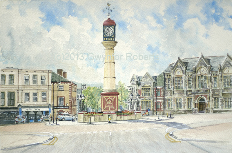Tredegar Town Clock, South Wales