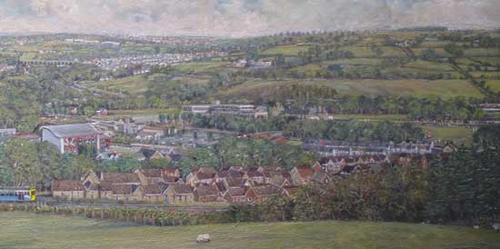 Detail of the painting