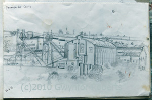 Penallta Colliery, Hengoed, South Wales in 1982