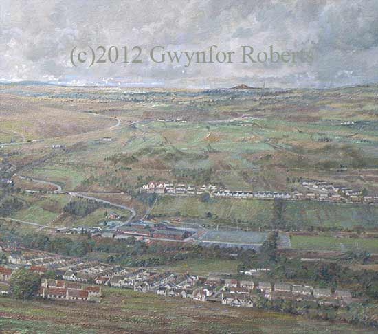 Paintings of Wales-Pontlottyn and Rhymney