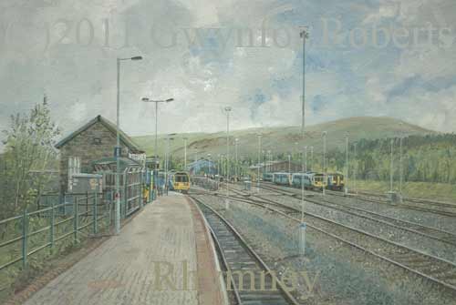 Rhymney railway station