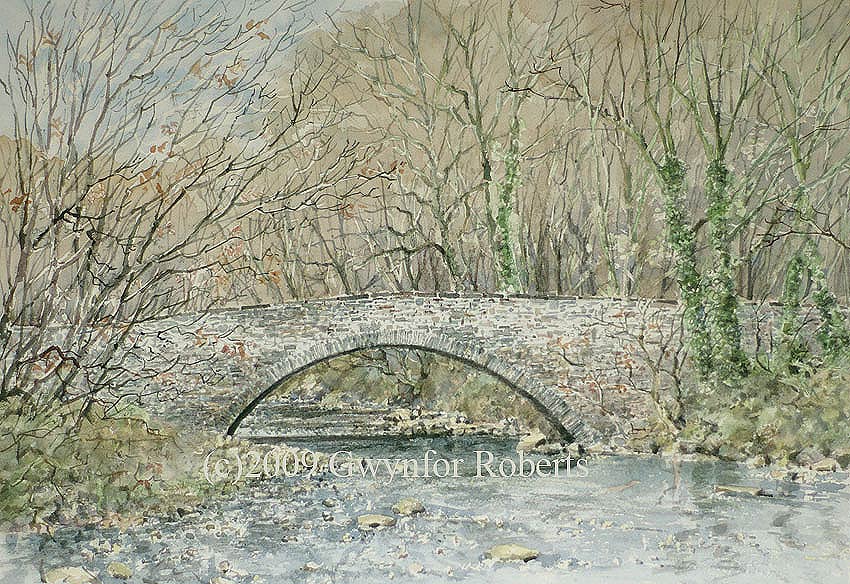 paintings of Rhiw-Syr-Dafydd near Blackwood
