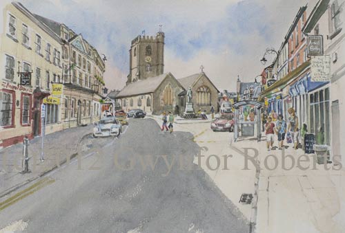 Saint Mary's Church, Brecon Town Centre