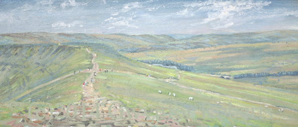 The Brecon Beacons, looking West