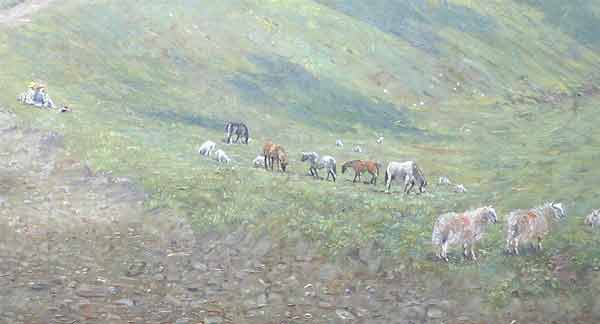 The Brecon Beacons National Park.