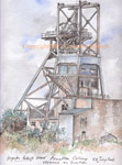 Penallta colliery,  winding gear
