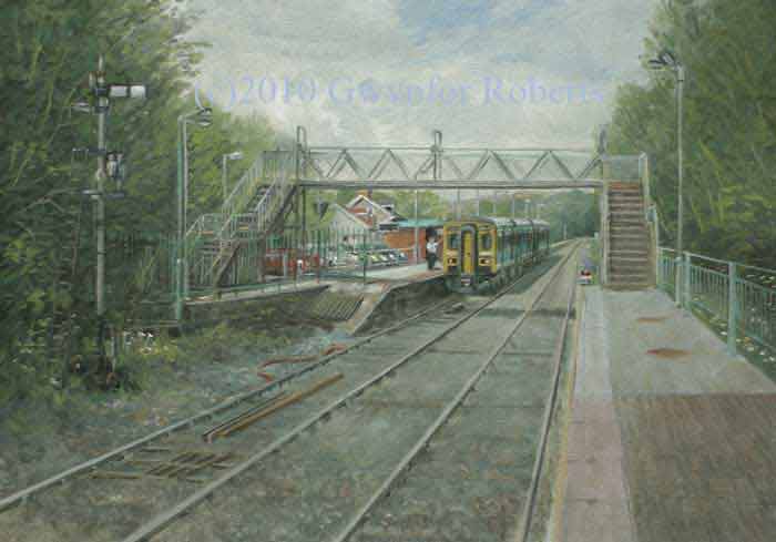 Railway stations of Wales.Ystrad Mynach railway station
